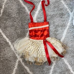 Moana inspired tutu dress costume